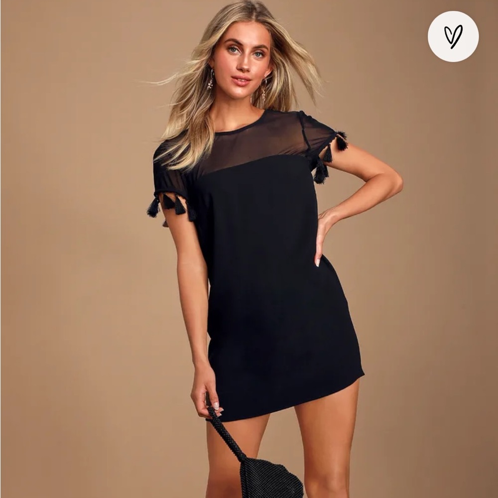 Black Lulus Shift Dress